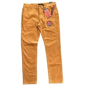 Ethanol Slim Straight Leg Flex Stretch Corduroy Pants Men’s 36